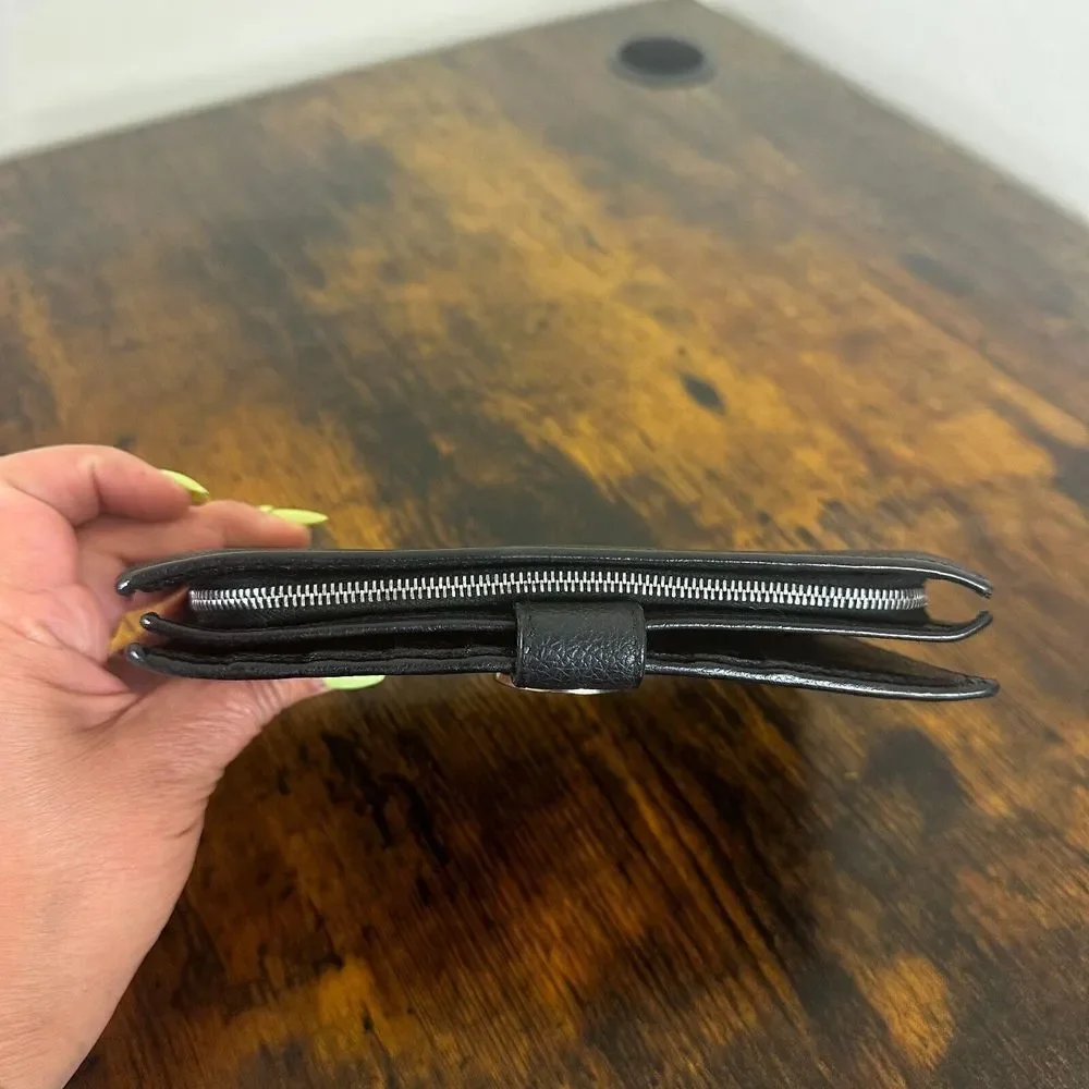 BVLGARI‎ B Zero Bifold Wallet Black Leather